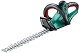 Bosch Heckenschere AHS 45-26 (Messerabdeckung, Karton (550 W, 450 mm Messerlänge, 26 mm Messerabstand))