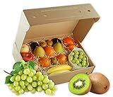 Hansen Obst - Geschenkbox - fruchtige Obst-Box - “Mitarbeiter-Obstbox” - Präsentkorb - Obst-Geschenkset - gefüllte Obstkiste - Probier-Obstbox