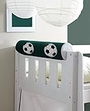 Nackenrolle Nackenkissen für Kinderbetten Kopfschutz, Vorhangstoff:Goal