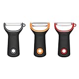OXO Good Grips 3-teiliges Schäler-/Peeler-Set mit Edelstahlklingen