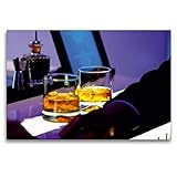 CALVENDO Cool Atmosphere - Whisky Gläser auf Bartheke