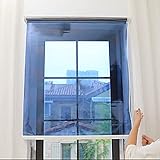 Rollos Rollos für Schlafzimmerfenster, Anti-UV, Einweg-Spiegel-Mini-Jalousien mit Blauer Folie, Wärmeisoliert für Büroküche, Drop 1m 2m (Size : 80x200cm/31.5x78.7in)