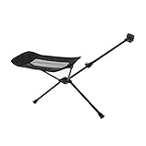 DANOAH Portable Outdoor-Klappstuhl-Pedal-Recliner-Mondstuhl-Teleskop-Fußstütze BBQ Strand Angeln Reise Camping-Stuhl-Fußhocker (Color : 2PCS)