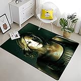 ELYVEN Teppich Wohnzimmer Wohnkultur Sofa Tisch Teppich Anti Rutsch Bodenmatte Halloween Dekor Bodenmatte Waschraum Bodenmatte 80x150cm