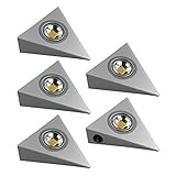 IKM 5er Delta Mini Dreiecksleuchte Dreieck Unterbauleuchte Küche Wohnzimmer mit Zentralschalter