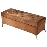 MEFFEE Brandschutz-Klapphocker zum Aufbewahren von Schuhen an der Tür,Flanellsitz,erhöhte Metallbeine,einfacher Sofahocker,kann 150 kg tragen(Größe:110cm,Farbe:Khaki)