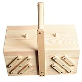 Cabilock 1 Stück Kosmetik-Aufbewahrungsbox Für Schmuck Holzbox Nähkästchen Schmuckaufbewahrung Organizer Holz-Schmuckkästchen Holz-Schmuckkästchen Holz-Nähkorb Ätherisches Öl