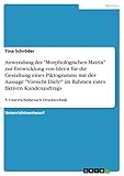 Anwendung der 'Morphologischen Matrix' zur Entwicklung von Ideen für die Gestaltung eines Piktogramms mit der Aussage 'Vorsicht Dieb!' im Rahmen eines ... 5. Unterrichtsbesuch Drucktechnik