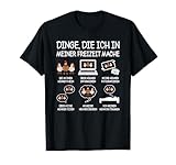 Lustiges Hühner Freizeit Chicken Huhn Bauer Landwirt Hahn T-Shirt