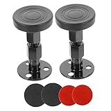 Homoyoyo 1 Paar Kopfstabilisator Schwarze Bettrahmen Bettrahmen Verstellbar Schwarzes Kopfteil Bettrahmen Stabilisator Rahmen Anti-Shake-Tool Nachttisch Bett