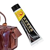 tacery Kunstleder-Reparaturcreme,1,2 Unzen Autositz-Restaurierungsöl - Flüssiges Reparatur-Schaföl, staubdicht, wasserdicht, Nicht klebrig, verblasst Nicht leicht für Schuhe
