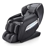 Massagesessel Shiatsu Zero-Gravity Liegesessel für Ganzkörpermassage, elektrischer Massagestuhl mit Wärmefunktion, bionischen Massagetechniken, USB, Bluetooth, Relaxsessel Für Zuhause und Büro