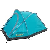 Alvantor Outdoor Warrior Pro Campingzelt mit leichtem Design, wasserdichtem Schutz, geräumige, familienfreundliche Inneneinrichtung, sofortiger Aufbau und kompaktem Komfort, 223,5 x 154,9 x 114,3 cm