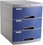 Aktenschrank Tablett Kunststoff Multifunktionsschrank Desktop Manager Schrank Sicherheitsschrank Aktenschrank Aufbewahrung Desktop Büro Spind Home Office Möbel Bücherregal