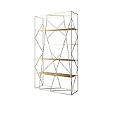 Bücherregal-Organizer Moderne Wohnzimmer Regal Boden Nordic Multi-schicht Partition Veranda Lagerung Rack Schlafzimmer Einfache Schmiedeeisen Bücherregal Unabhängiges Bücherregal ( Color : B , Size :