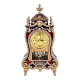 Vintage Schreibtisch Uhr, Antike Uhr, Europäischen Stil Wanduhr Barocke Retro Tischuhren,für Wohnzimmer Dekorative,Home Hotel Dekorative, Schreibtisch Wecker