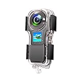 Wasserdichtes Gehäuse für Insta360 ONE RS 1 Zoll 360 Edition, Unterwasser-Tauchschutzhülle, 40 m, mit Halterung Zubehör