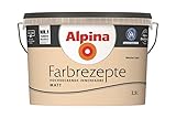 Alpina Farbrezepte Weicher Sand matt 2,5 Liter