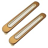 KHAMEO Schrankgriff, Zinklegierung, Schubladengriffe, Neuer Chinesischer Kommodenknauf, Zuggriff Für Möbel, Türhebel, Schrank, Küchenknöpfe, Türfür Badezimmer, Schlafzimmer, 2 Stück (Rund, C)/D/Lochab