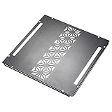 linshesf Holzscheithalter für Kamin | Kaminholzhalter aus Metall mit Tischplatte,Kaminholzhalter mit zusammenklappbarem Tischplatten-Brennholzregal, Stapelregal, Lagerregal für Brennholz, drinnen