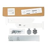 Ikea UTRUSTA Beschlag für Montage Schublade auf MAXIMERA/METOD Küchentür, 103.122.37, Weiß