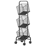 MMLLZEL Küchenregal Gemüseregal Mehrschichtabnehmbarer Organize -Snackkorb