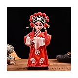 MACIUM Tabellenzahlen Peking-Oper, besonderes Geschenk, Dekoration, Peking-Oper, Gesichtsmaske, Opernfiguren, Peking-Oper, Puppe, kleines Geschenk im chinesischen Stil Büroklatsch (Color : 6)
