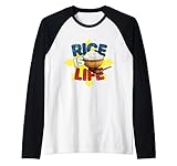 Rice is Life: Filipino Pride Schale aus Reis, Philippinisches Design Raglan