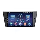 Android 10.0 Radio Stereo 2 Din für B-MW 3er E90 E91 E92 E93 2006-2012 GPS Navigation IPS Touchscreen Multimedia Player Video Receiver mit 4G WiFi Bluetooth SWC Carplay