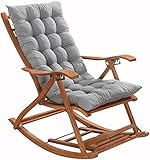 QLWYGLL Ersatzkissen für Sonnenliegen, Gartenmöbelkissen, Gartenbankkissen, Sonnenbank, Schaukelstuhl, verdicktes Stuhlkissen für den Innen- und Außenbereich, Gartenterrasse (Color : Gray, Size : 12