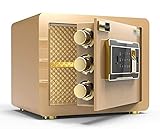 Sicherheitsschrank Sicherheitsbox für Sicherheitsschrank Lokales Gold Elektronisches Passwort Stahlwand Sicherheitsschrank Geeignet für: Büro, Wirtschaftsschränke, B