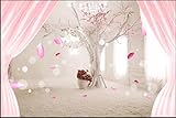 MYPOWR 3D Big Tree Petals Tapete Wandmalerei Schlafzimmer Wohnzimmer Sofa TV Hintergrund Büro Dekoration Vlies