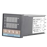 Digitaler PID Temperaturregler, REX-C100 Thermostat, 100-240 V, Relaisausgang, 1500VAC, 14 Bit