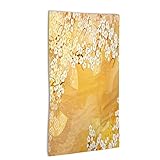 IUBBKI niBBuns East Print, Handtuch-Set, Badetücher, Handtücher, japanische Kirschblüten, Baumzweige, Hotelqualität, super weich und sehr saugfähig, Mikrofaser-Handtuch, gelb-weiß, 40 x 80 cm