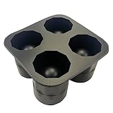 Poo4kark roter Haushalt küche silikon Hamburger Patty silikon Kuchen braten Fleisch multifunktional und praktisch folienbeutel schmal (Black, One Size)