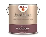 Alpina 2,5 L. Feine Farben, Farbwahl, Edelmatte Wandfarbe für Innen (No.17 Farbe der Könige - Herrsc