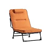 AATHER Klappbarer Lazy-Sofa-Stuhl, 6-Fach Verstellbarer Lazy-Sofa-Stuhl, multifunktionaler tragbarer Liegestuhl für den Außenbereich