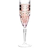 RCR 26327020006 Oasis sektflöten, Champagne Flöten/Prosecco Set von 6 Champagnergläser, 160ml kristallklare Sektgläser, spülmaschinenfest kristallgläser, Hochzeits/Geburtstage glas, Kristall