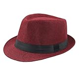 Zldhxyf Herren Hut Erwachsenenhut Top Hat Mode Hoher Hut Partyhut Sonnenschutz Sonnenhüte Outdoor Sport Freizeit Cap