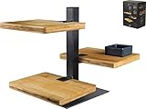 GUSTA 01149280 Servierset, Metall | Holz, 3-stöckig