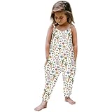 ZHIYU Stückhose Baby Strap Strampler Strampler & Overall Einteiler Herz Druck Mädchen Kinder Baby Mädchen-Spielanzug&Jumpsuit Gurt-Spielanzug-