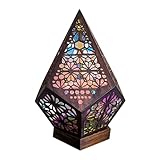 VONGLYHOO Led-nachtlicht Polarstern Große Stehlampe Dekoratives Geometrisches Projektionslicht Große Stehlampe Polarstern Stehlampe Bronze Geometrische Lampe
