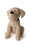 Home Flair Türstopper aus schwerem Dekostoff, niedliches Tiermotiv, Natur/Beige