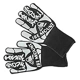 Paar Handschuhe, Grill, Verbrühungsschutz, Ofenhandschuhe, Backen, Hitzeschutz, Grill, Räucherhandschuhe, Werkzeug, Kochhalter, Küche, Silikon, Camping, Grillen, verschl