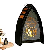 Eid Lights | Islamische LED Kerzenleuchter Laternen Dekorative - Party LED Night Light Decor Tisch Top Ornamente für Home Decoration Partyartikel Povanjer