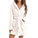 RYTEJFES Bademäntel Für Damen Lila Kurz Lang Baumwolle Frottee Sauna Bademantel Morgenmantel Bademäntel Saunabademantel Frottee Saunakilt Bathrobe Kimono Negligee Saunatuch S #