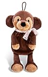 NICI 49335 Dackel Skida 350ml 34cm braun-Nachhaltiger Kuscheltier Wärmflasche-Kuscheliges Wärmetier ab 10 Monaten – Wärmeflasche Tier – Plüschtier Bettflasche