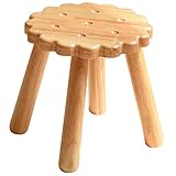 TOYANDONA Tritthocker Für Kleinkinder Trittleiter Für Erwachsene Holz-Trittleiter Kinder-Tritthocker Kleiner Tritthocker Holz-Fußhocker Runde Kinder-Trittbank Kleinkind-Küchenhocker