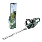 Bosch Heckenschere UniversalHedgecut 50 (480 Watt, Messerlänge: 50cm, für mittelgroße Hecken, Messerabstand: 26mm, im Karton) Aqua Green