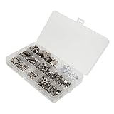 OSALADI 1 Box/160 Stück Bretthalterung Möbelzubehör Löffelhalter Metall Bücherregal Edelstahl Regal 5 Mm Regal Edelstahl Regalstift Regalhalterungen Heringe Edelstahl Silber